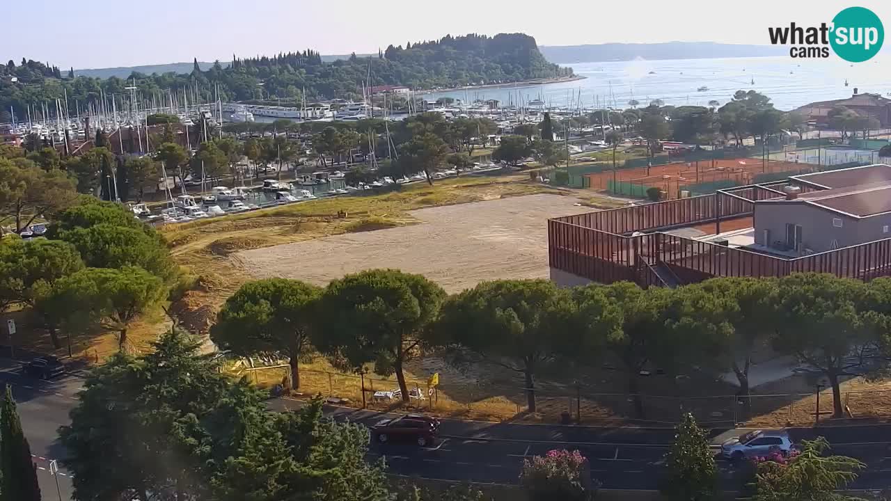 Portorož Marina and Gulf of Piran