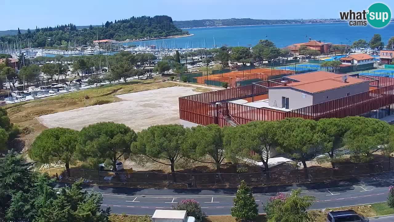 Portorož Marina et le golfe de Piran