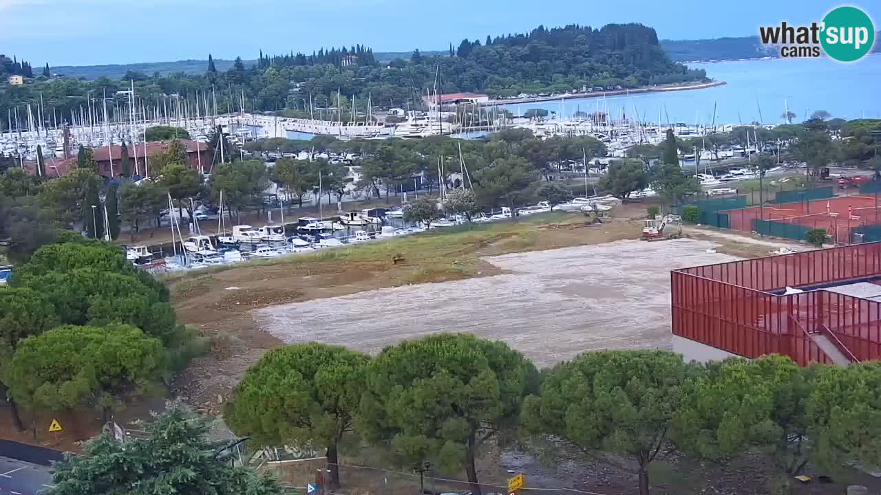 Marina di Portorose e il golfo di Piran