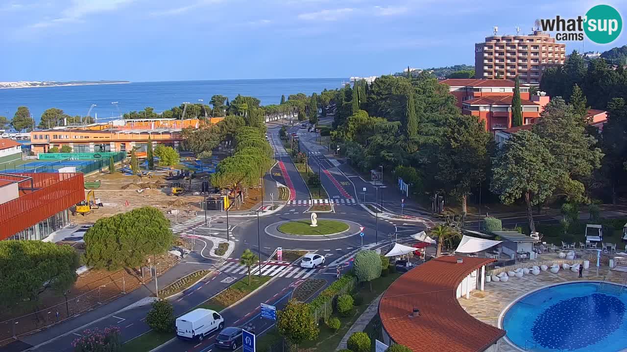 Marina di Portorose e il golfo di Piran