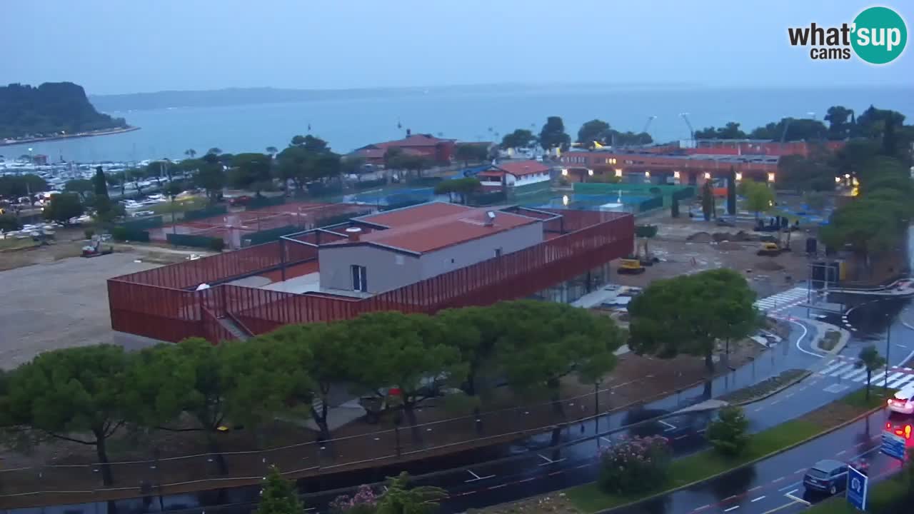 Portorož Marina et le golfe de Piran