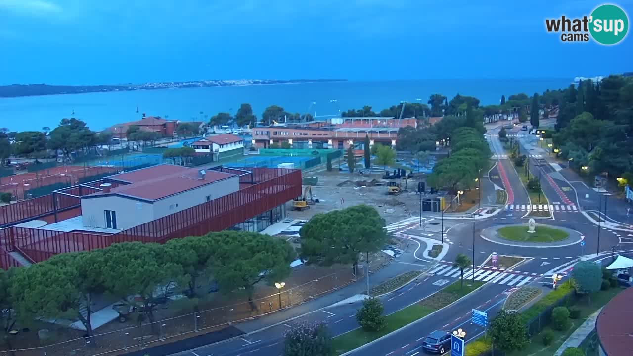 Portorož Marina et le golfe de Piran