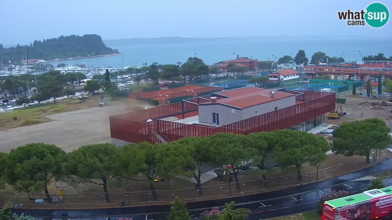 Portorož Marina y el golfo de Piran