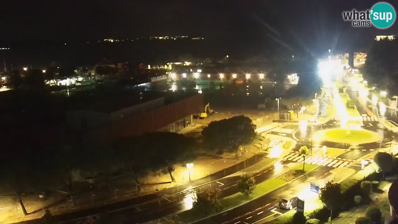 Portorož Marina et le golfe de Piran
