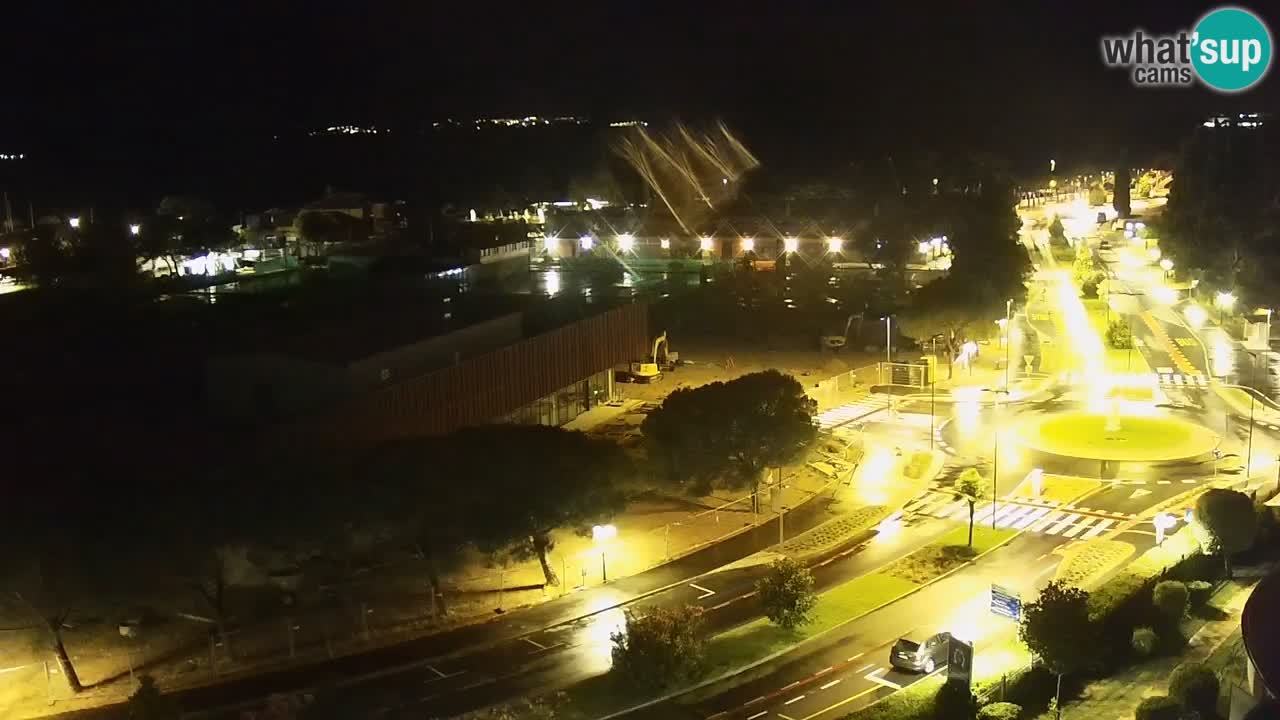 Marina di Portorose e il golfo di Piran
