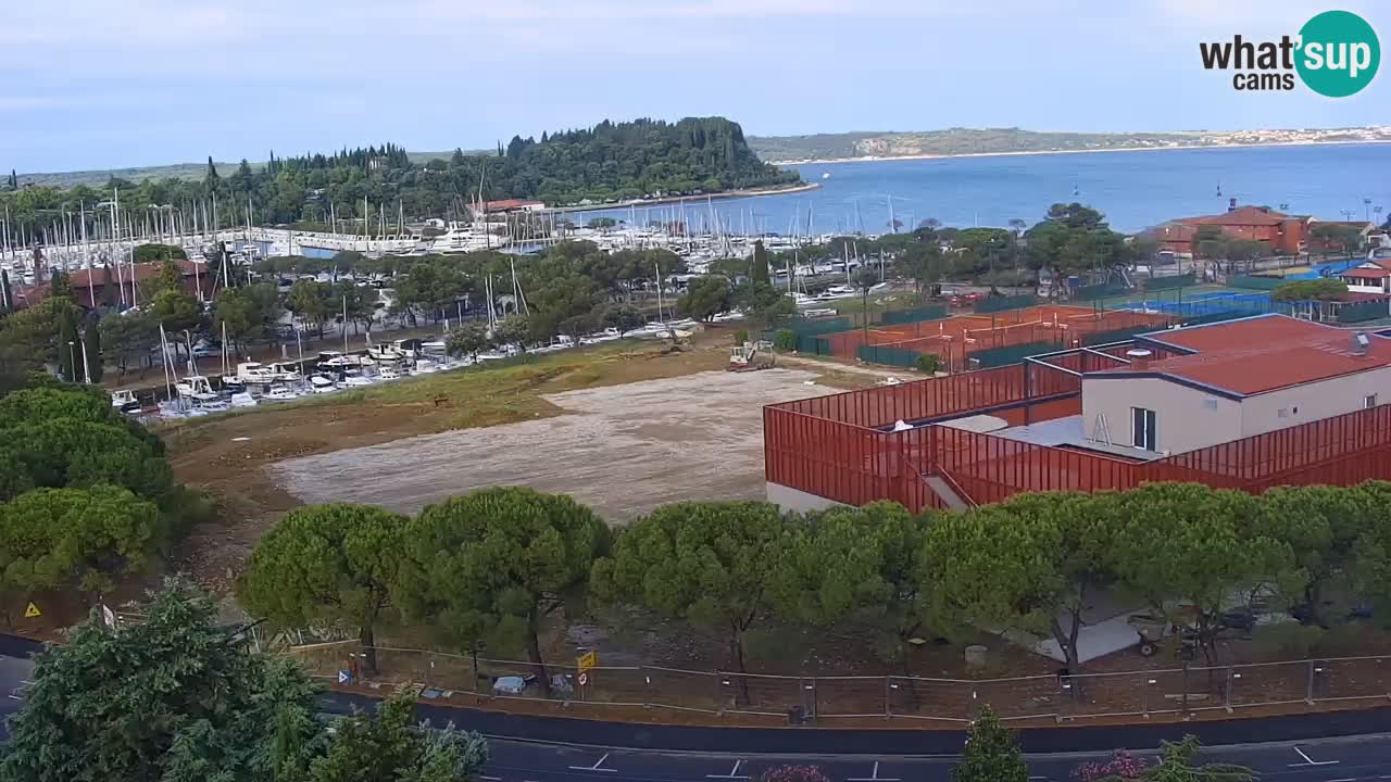 Portorož Marina et le golfe de Piran