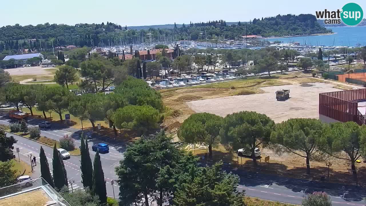 Portorož Marina et le golfe de Piran