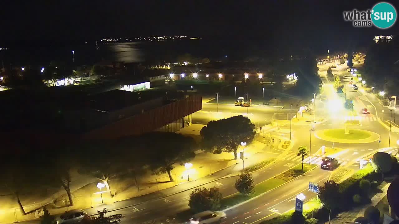 Portorož Marina et le golfe de Piran