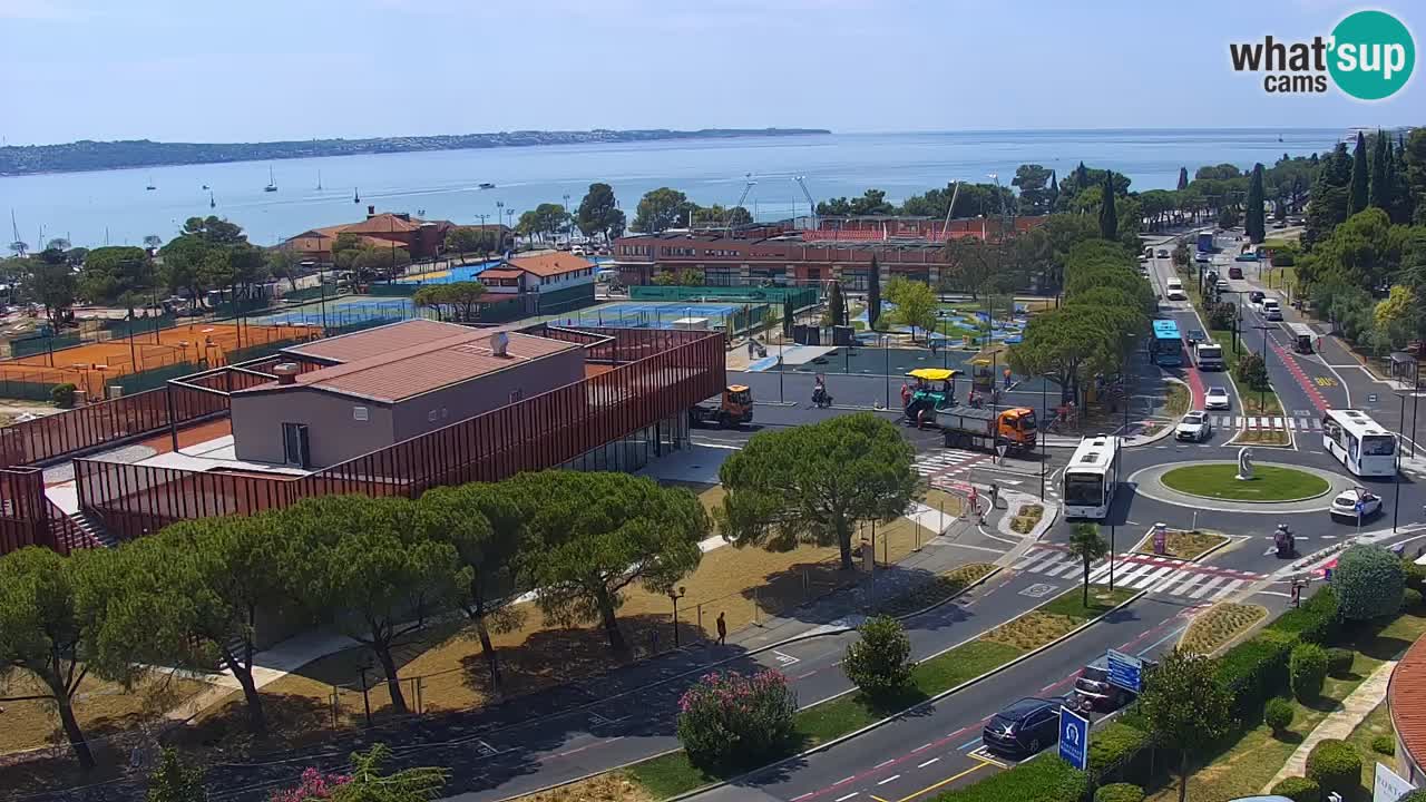 Portorož Marina et le golfe de Piran