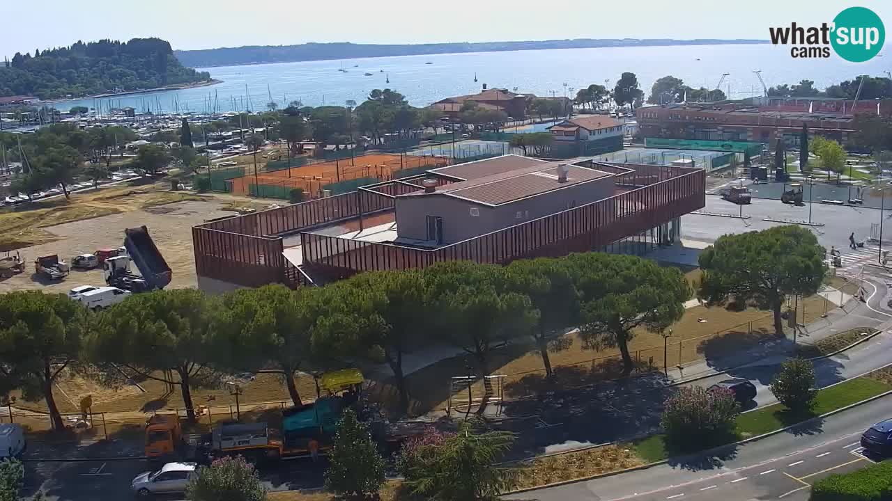 Portorož Marina y el golfo de Piran