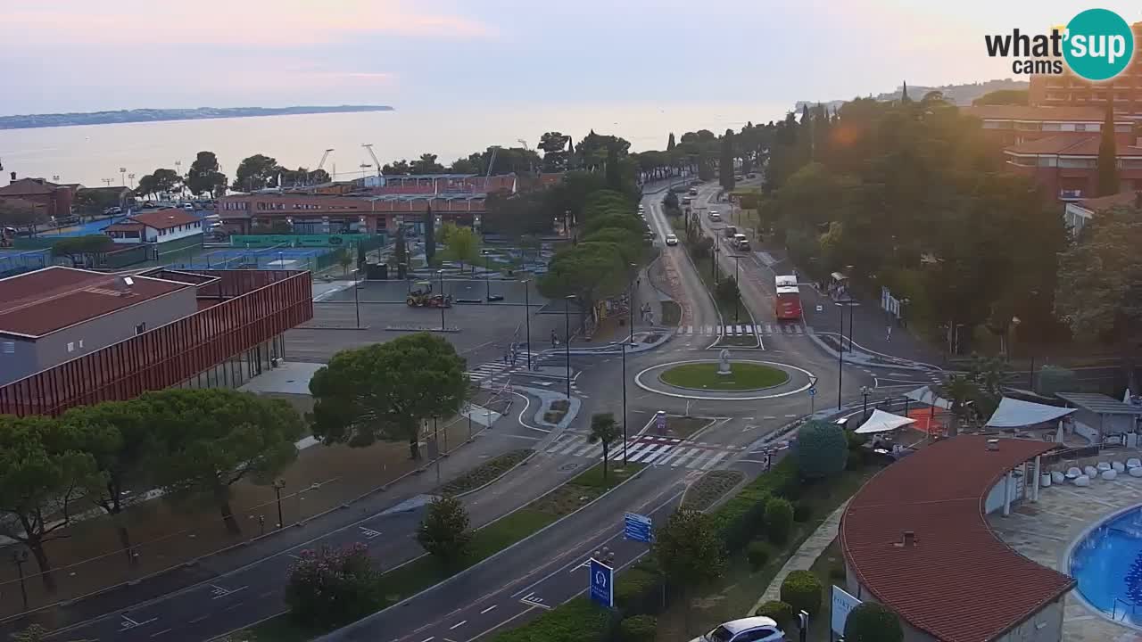 Marina Portorož und dem Golf von Piran