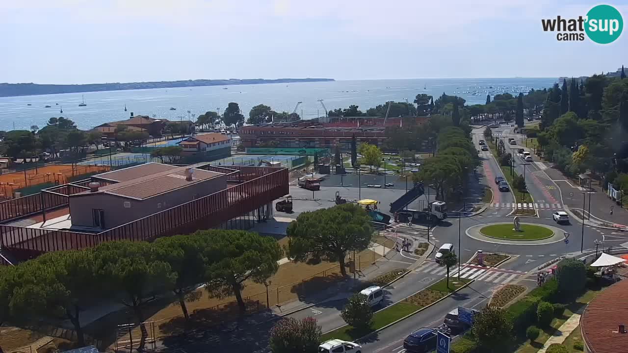 Portorož Marina y el golfo de Piran