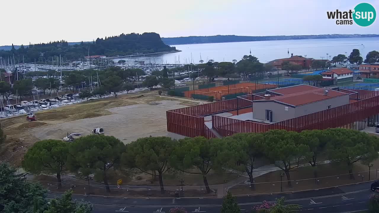 Portorož Marina y el golfo de Piran