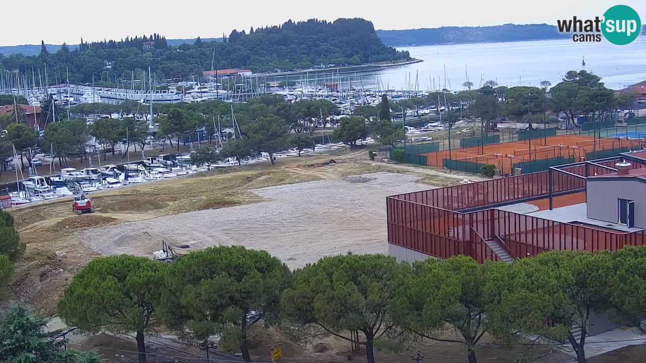Marina Portorož und dem Golf von Piran