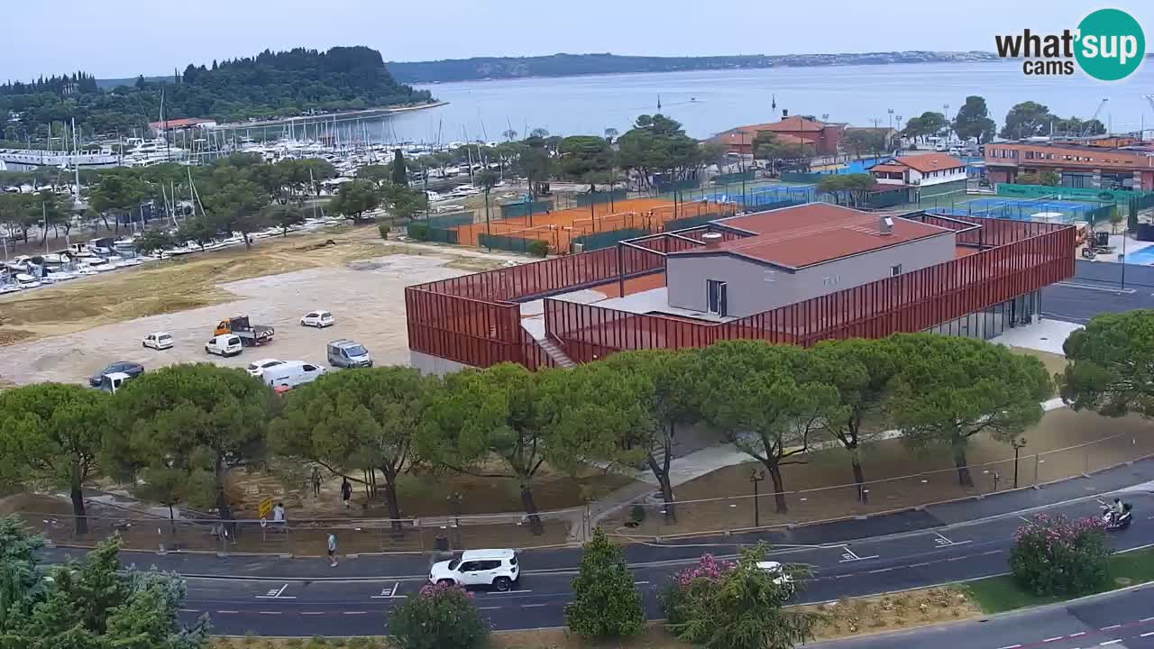 Portorož Marina et le golfe de Piran