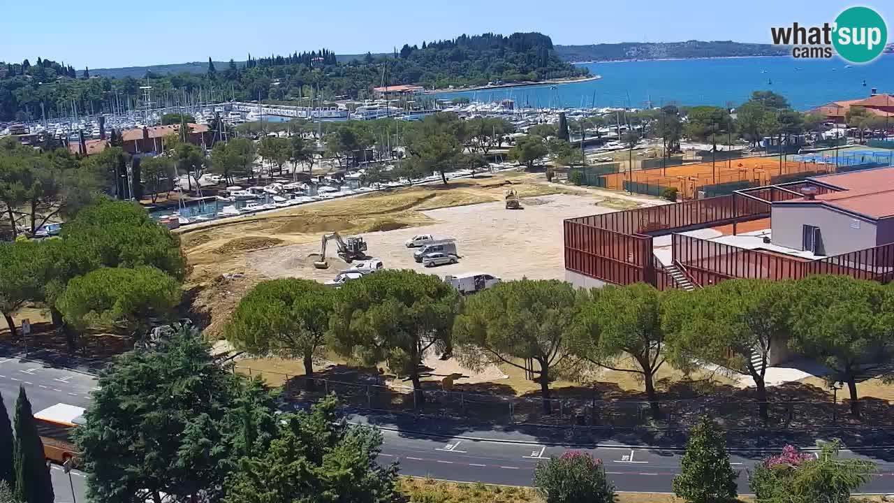 Portorož Marina y el golfo de Piran