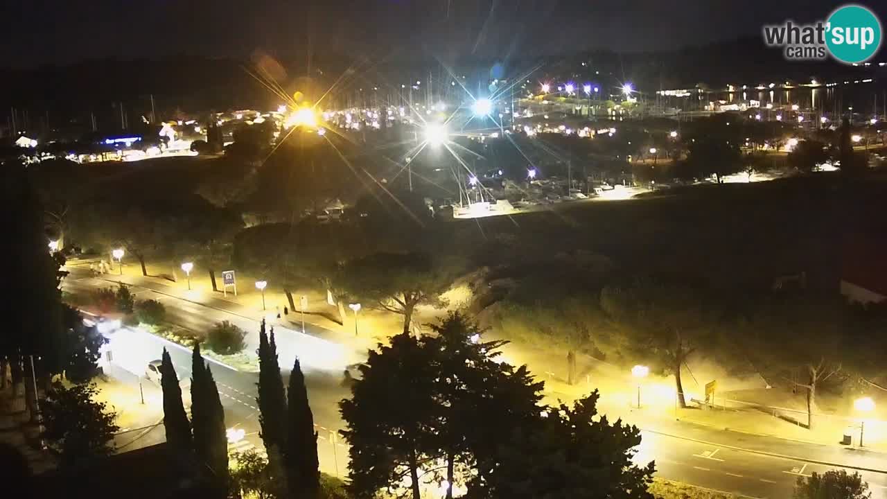 Portorož Marina et le golfe de Piran