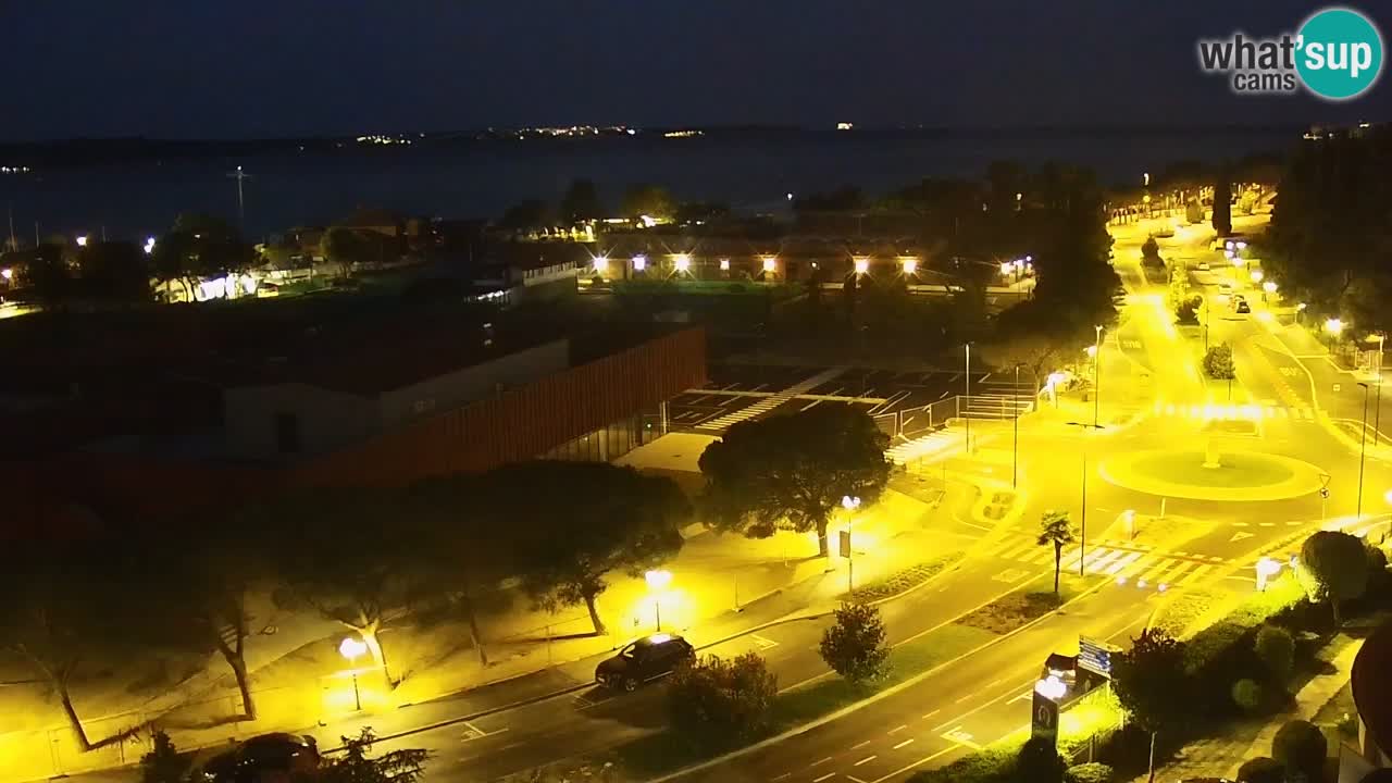 Marina di Portorose e il golfo di Piran