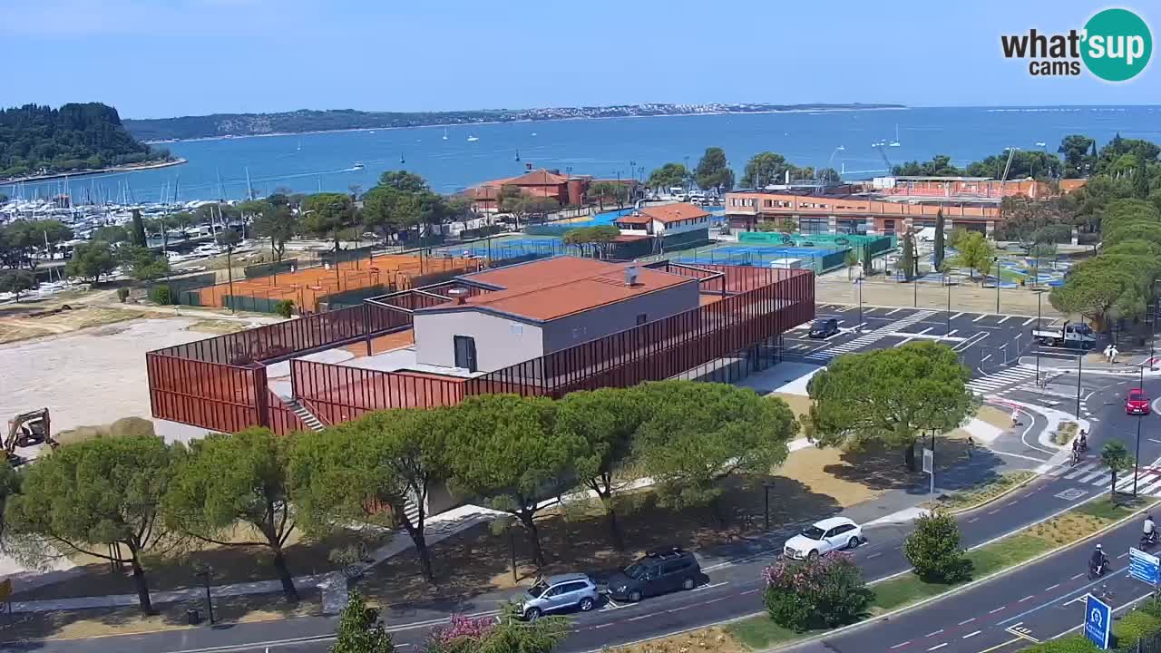 Marina di Portorose e il golfo di Piran