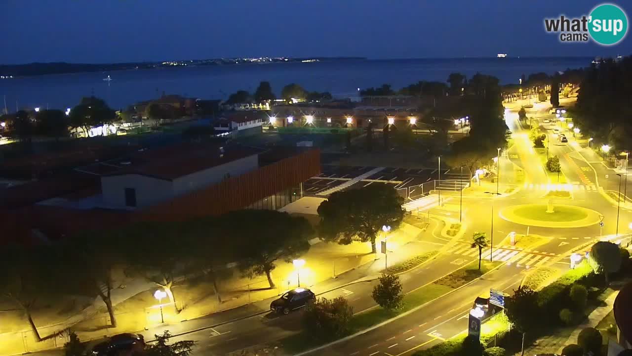 Marina di Portorose e il golfo di Piran