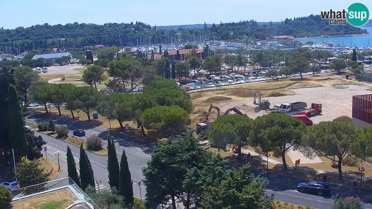 Portorož Marina y el golfo de Piran