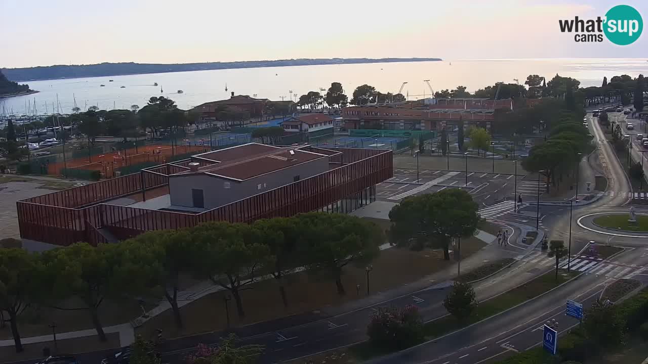 Portorož Marina et le golfe de Piran
