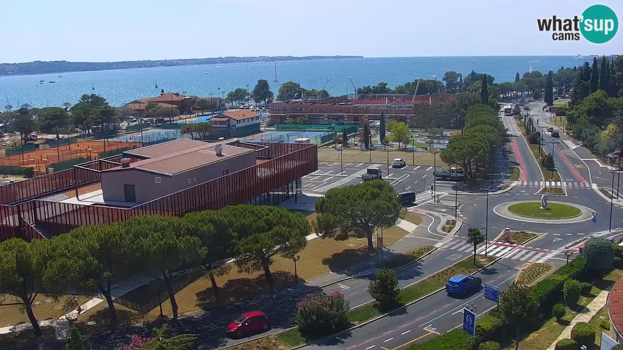 Portorož Marina et le golfe de Piran