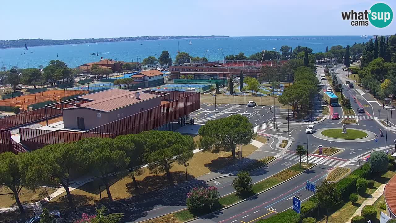 Portorož Marina y el golfo de Piran