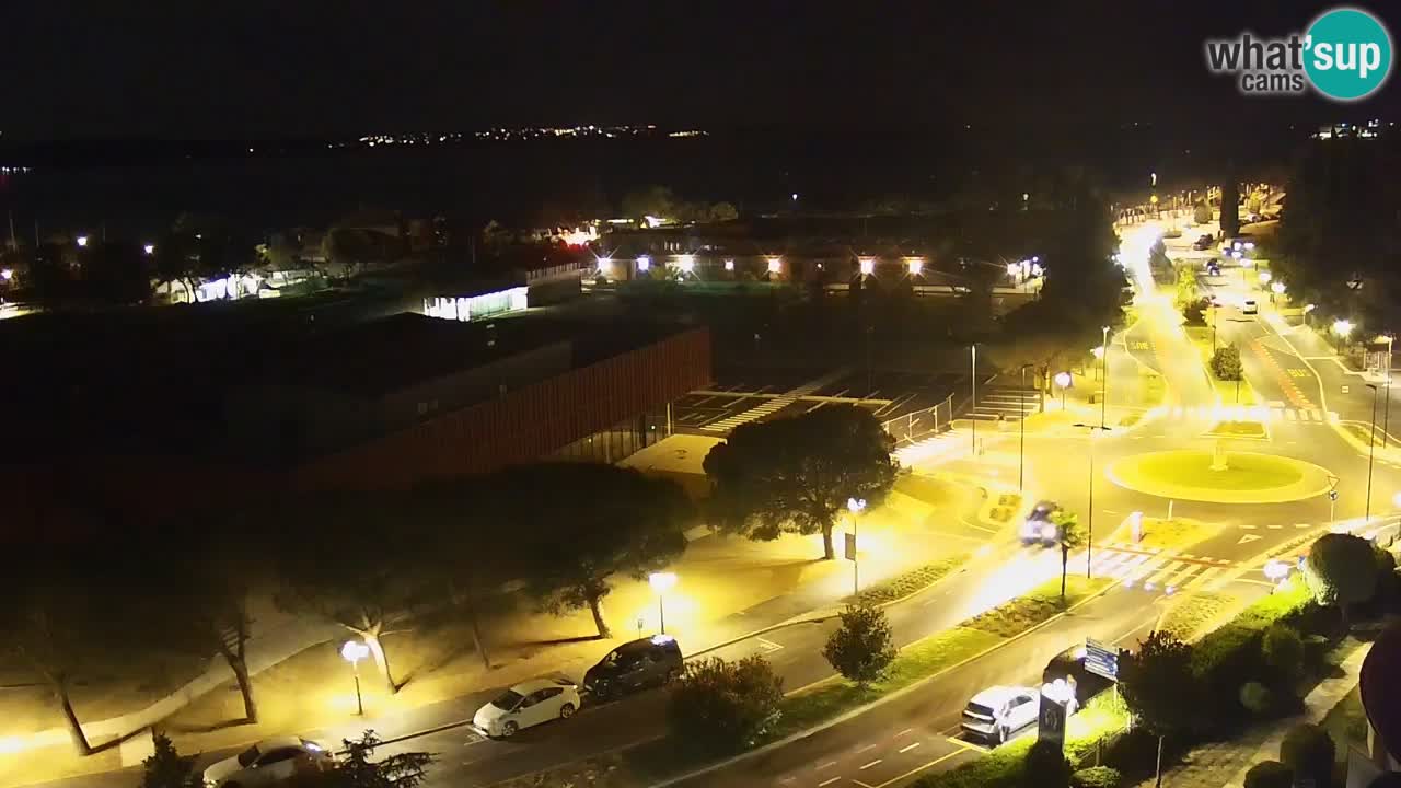 Marina di Portorose e il golfo di Piran