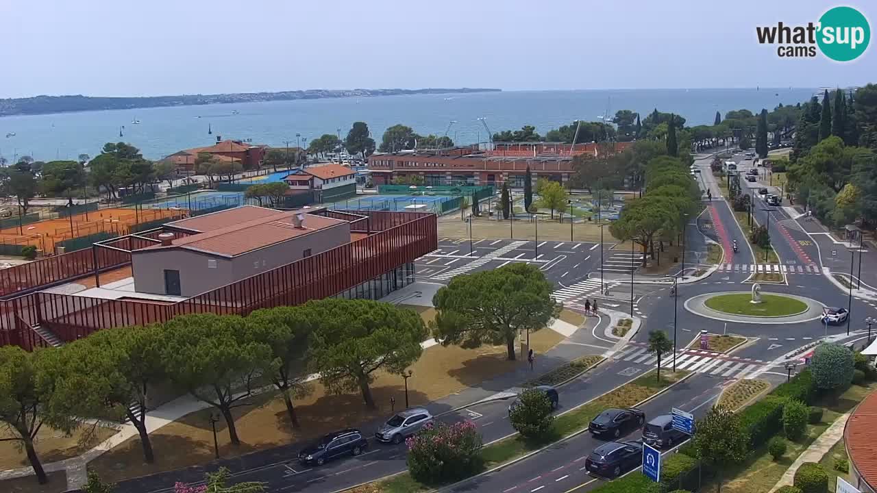 Portorož Marina et le golfe de Piran