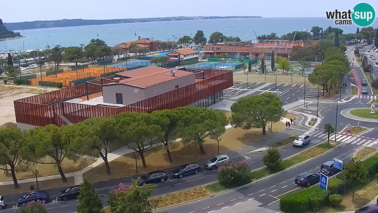 Portorož Marina y el golfo de Piran