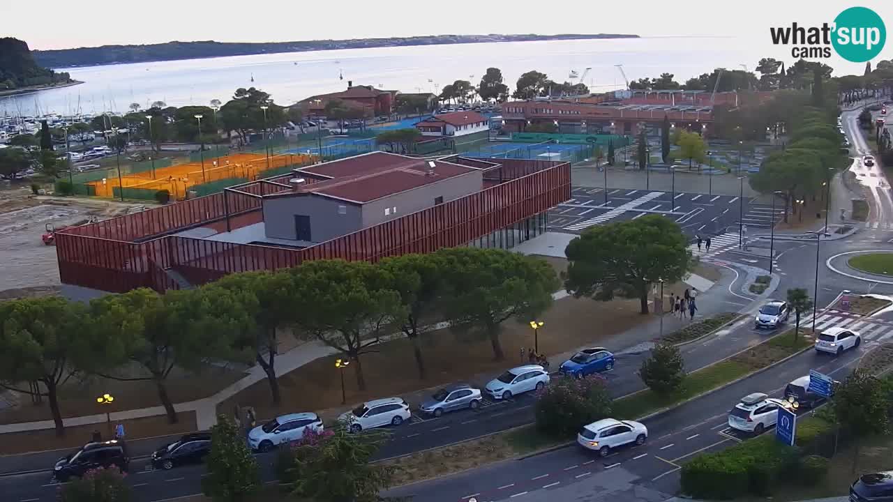 Portorož Marina y el golfo de Piran
