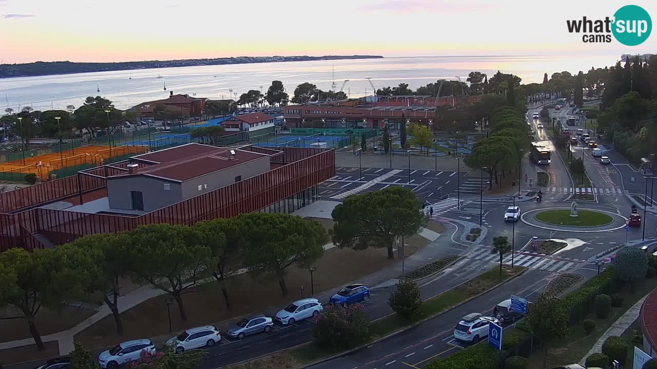 Portorož Marina y el golfo de Piran