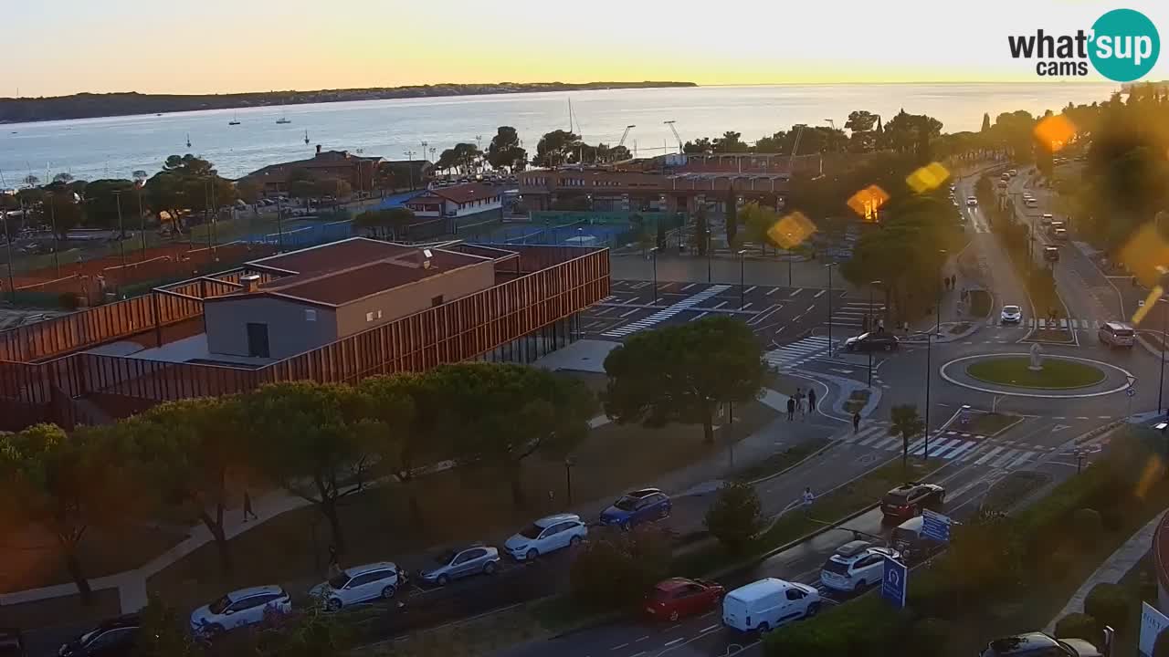Portorož Marina et le golfe de Piran