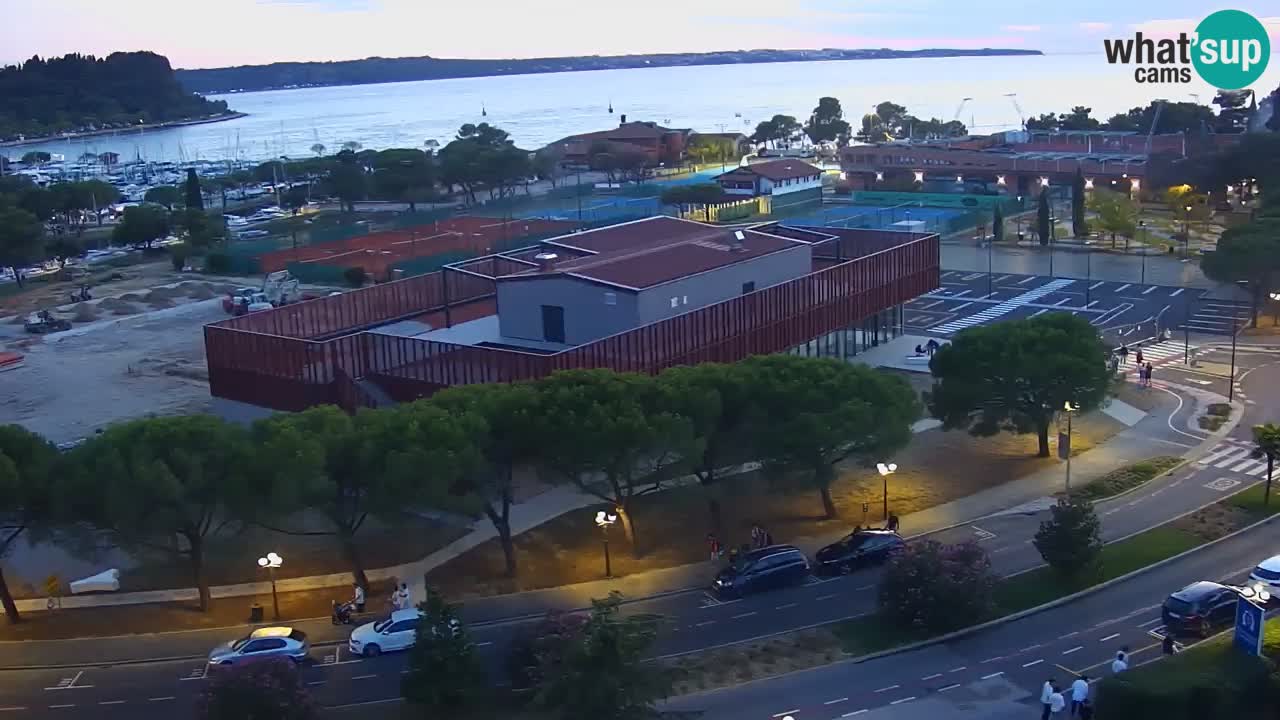 Portorož Marina y el golfo de Piran