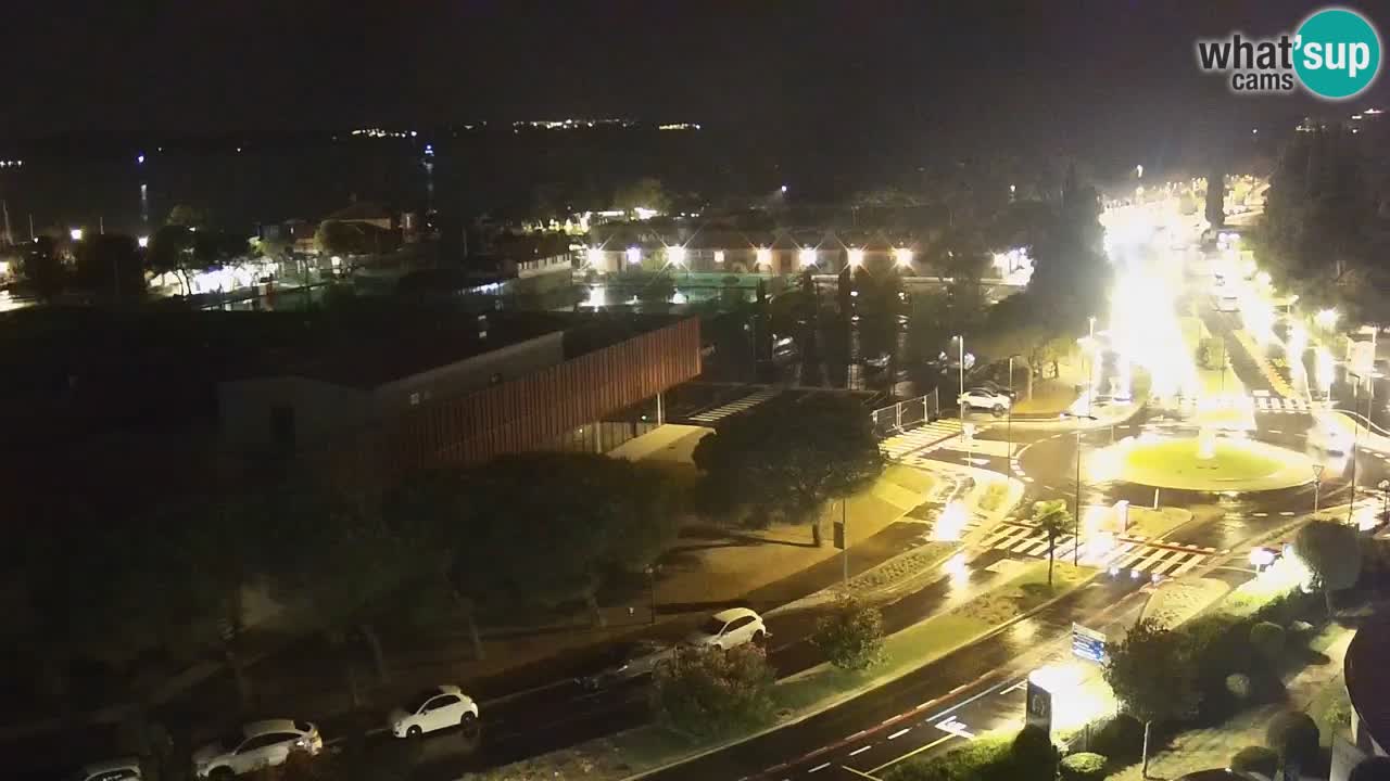 Portorož Marina et le golfe de Piran