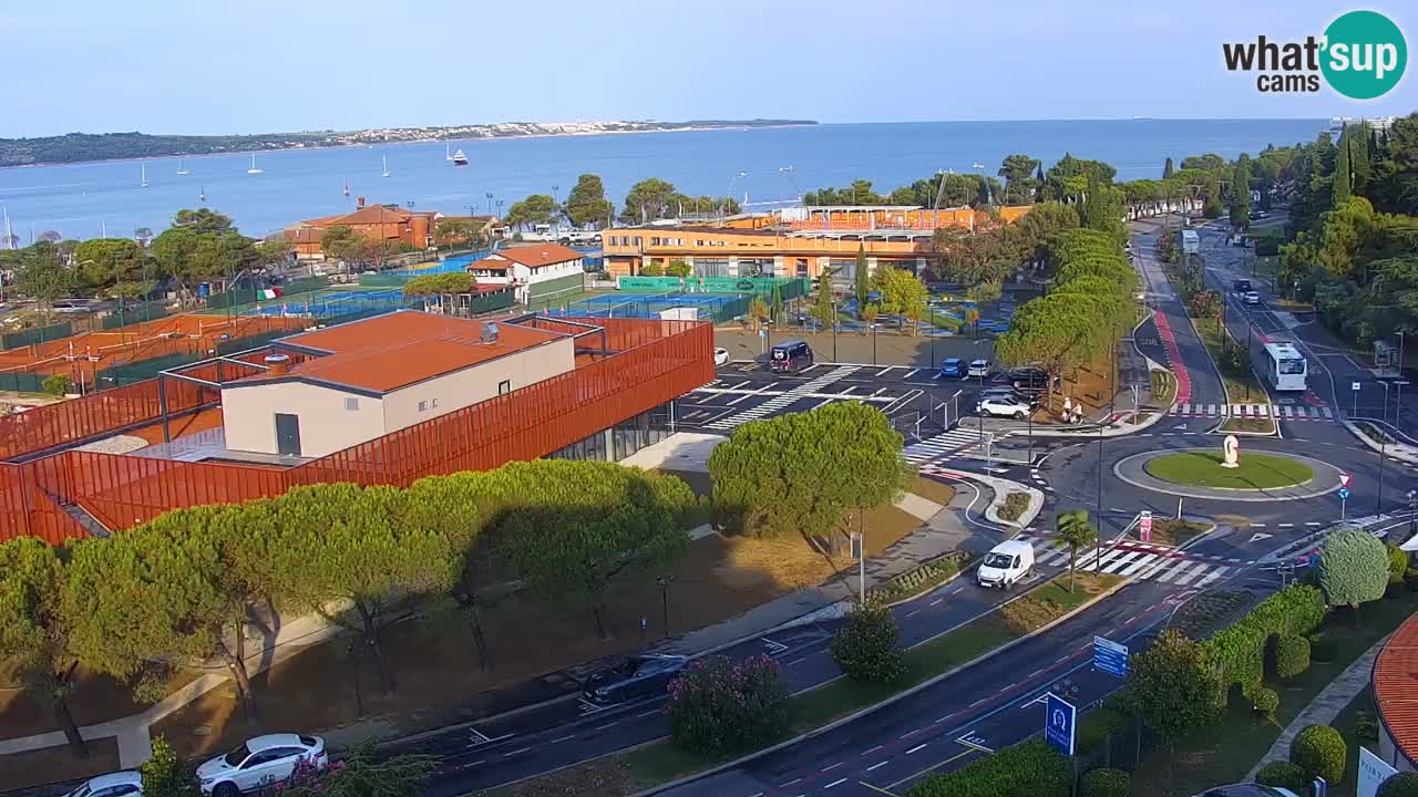 Marina di Portorose e il golfo di Piran
