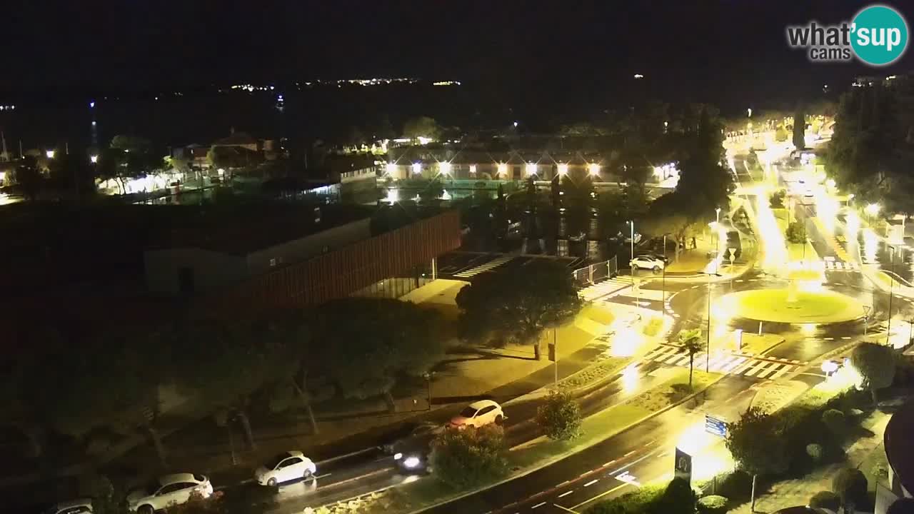 Marina di Portorose e il golfo di Piran