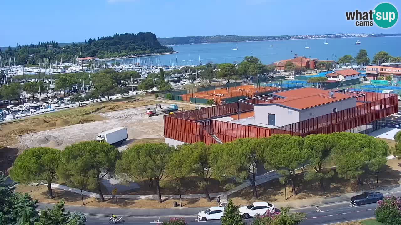Portorož Marina y el golfo de Piran