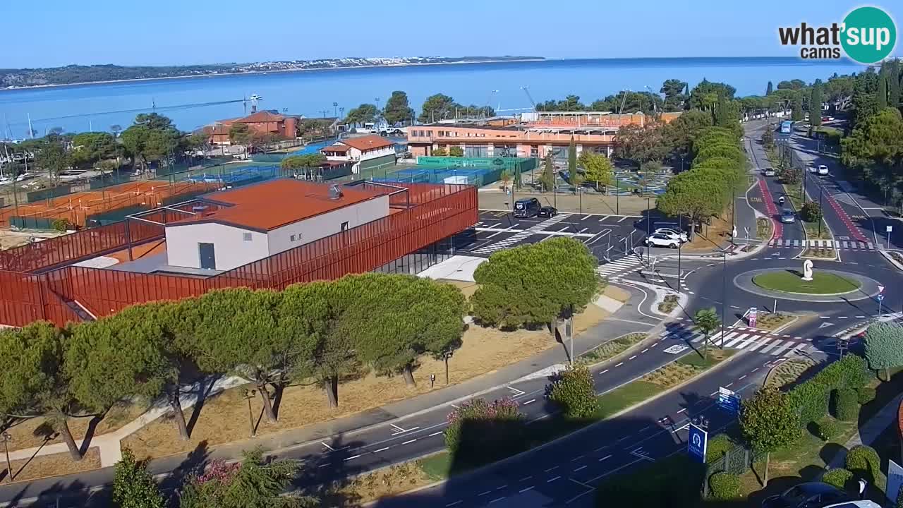 Portorož Marina y el golfo de Piran