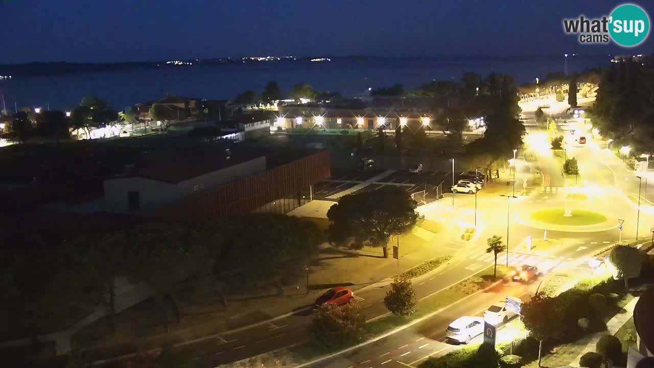 Marina di Portorose e il golfo di Piran