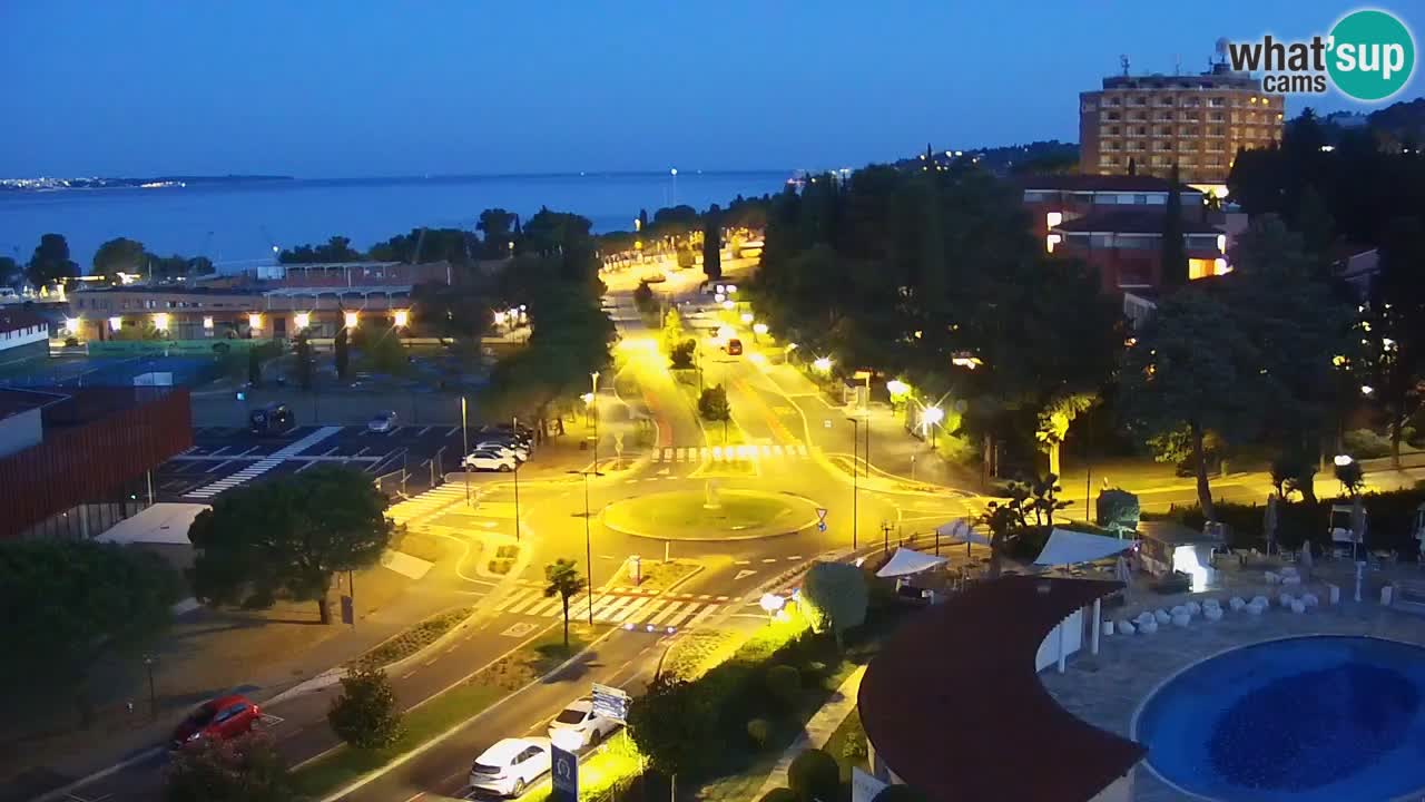 Portorož Marina et le golfe de Piran