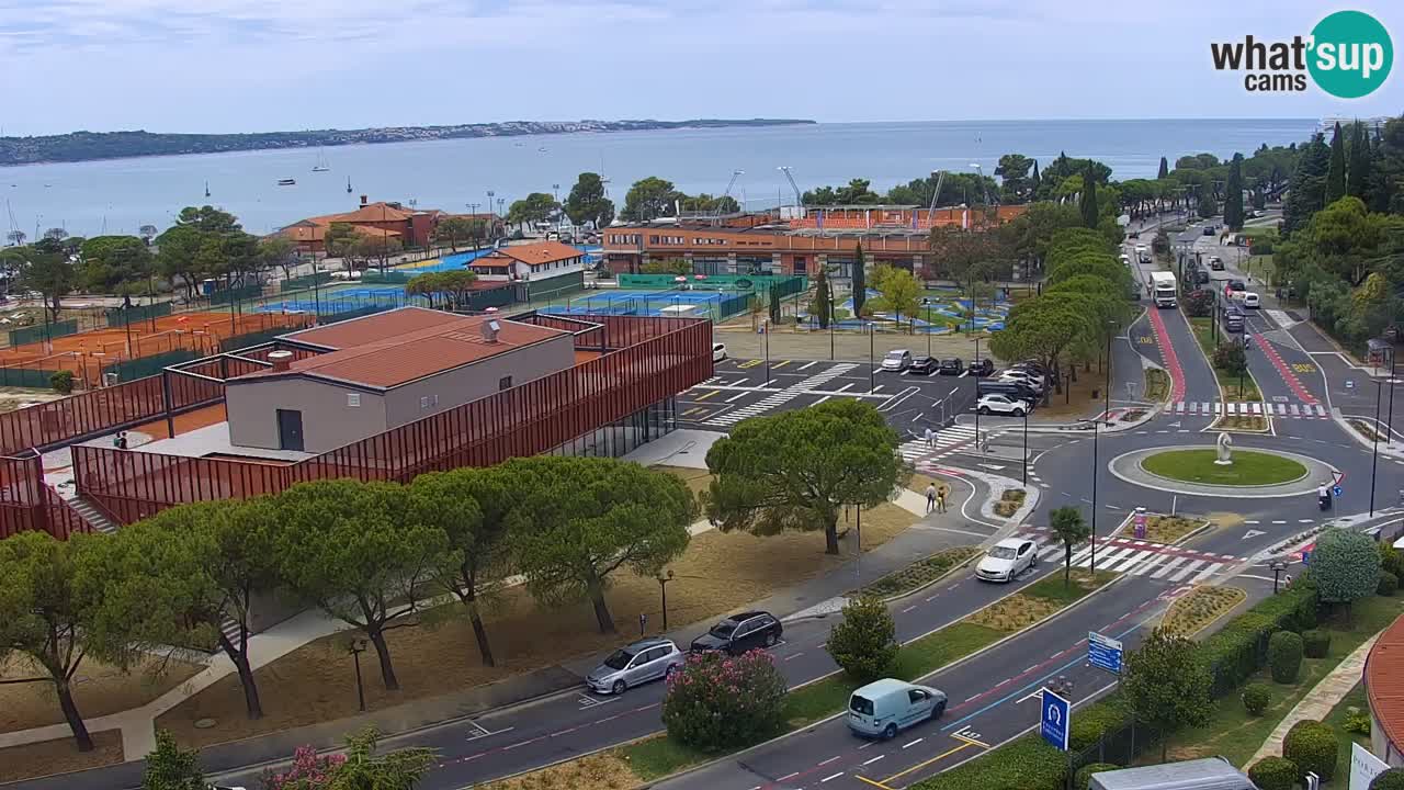 Portorož Marina et le golfe de Piran