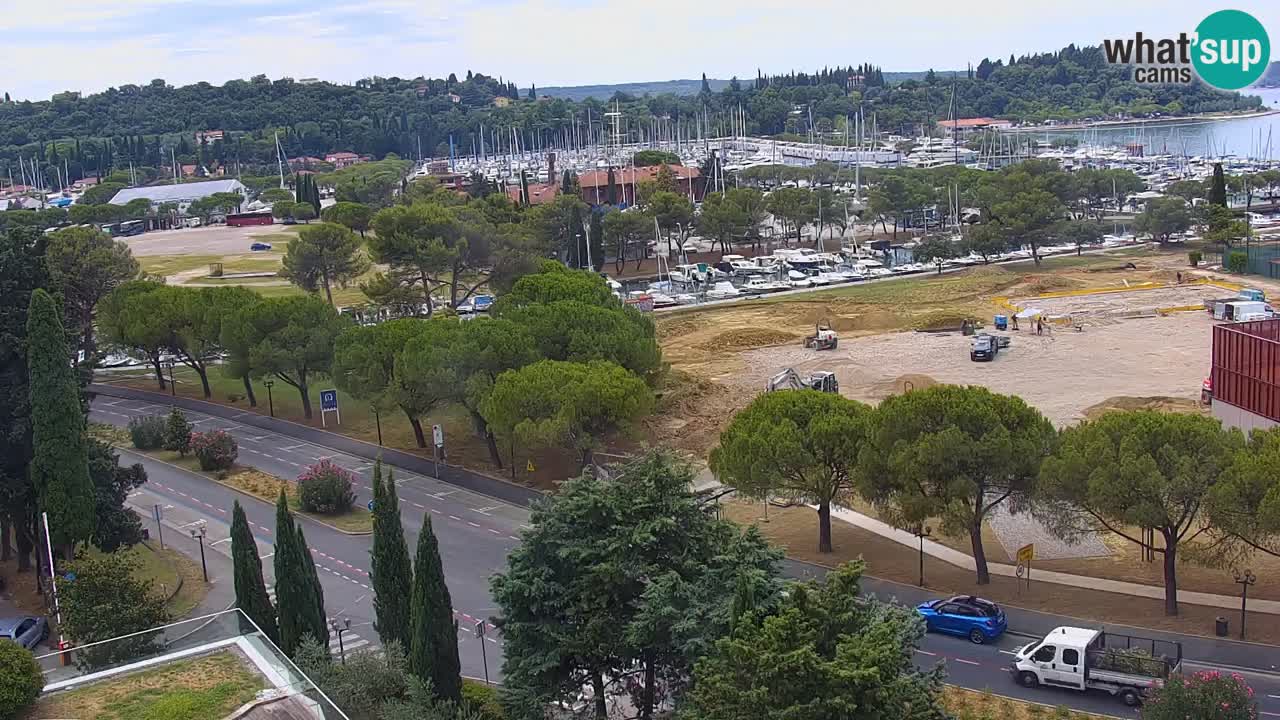 Portorož Marina y el golfo de Piran