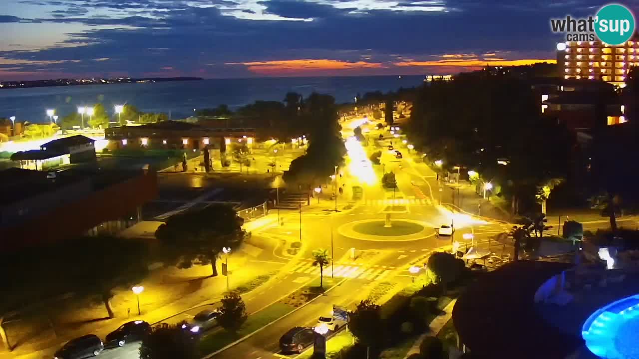 Portorož Marina et le golfe de Piran