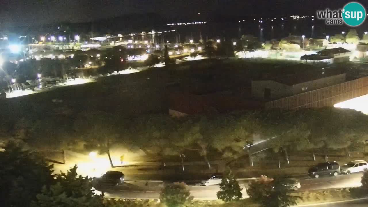 Portorose Live Webcam – vista sulla marina e i campi da tennis