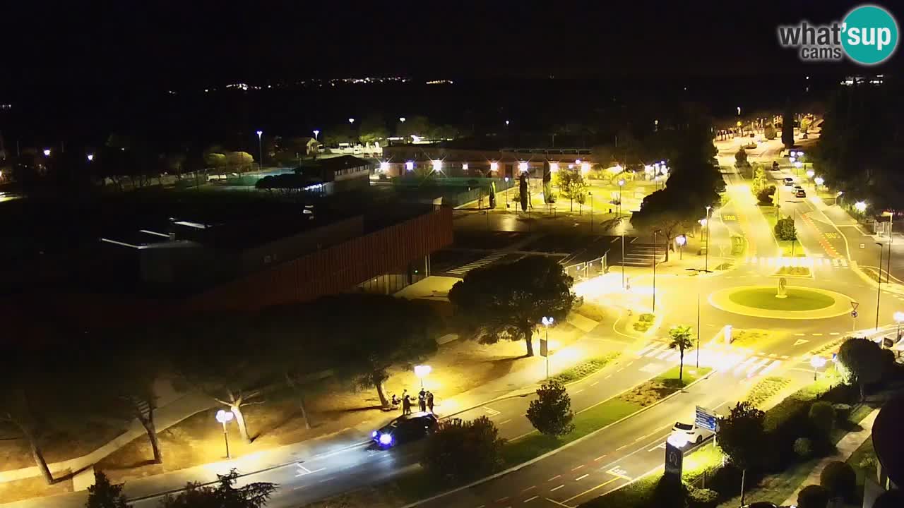 Portorose Live Webcam – vista sulla marina e i campi da tennis