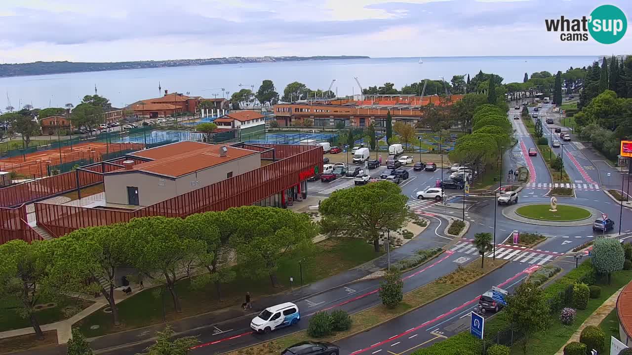 Portorož Marina y el golfo de Piran