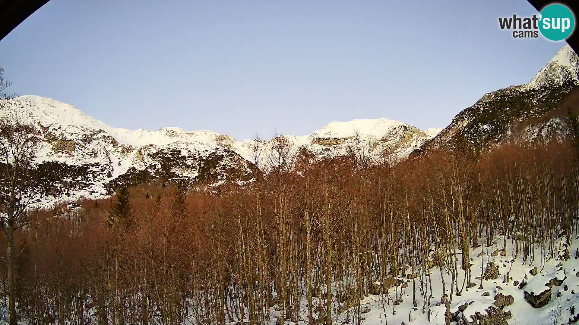 PLANINA RAZOR webcam (1315) | view to Vogel and Globoko