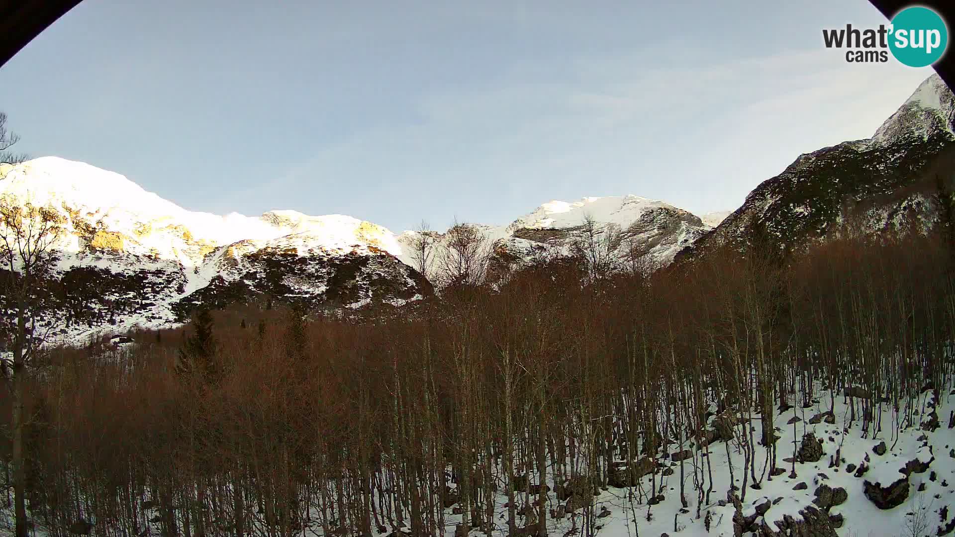 PLANINA RAZOR webcam (1315) | view to Vogel and Globoko